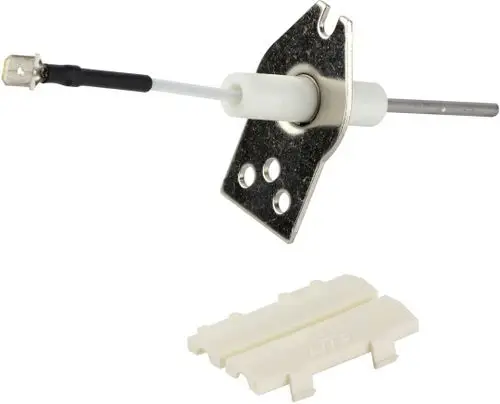 Bosch Überwachungs-Elektrode mit metallischer Montageplatte und Verbindungskabel, geeignet zur Integration in entsprechende Geräte oder Systeme.